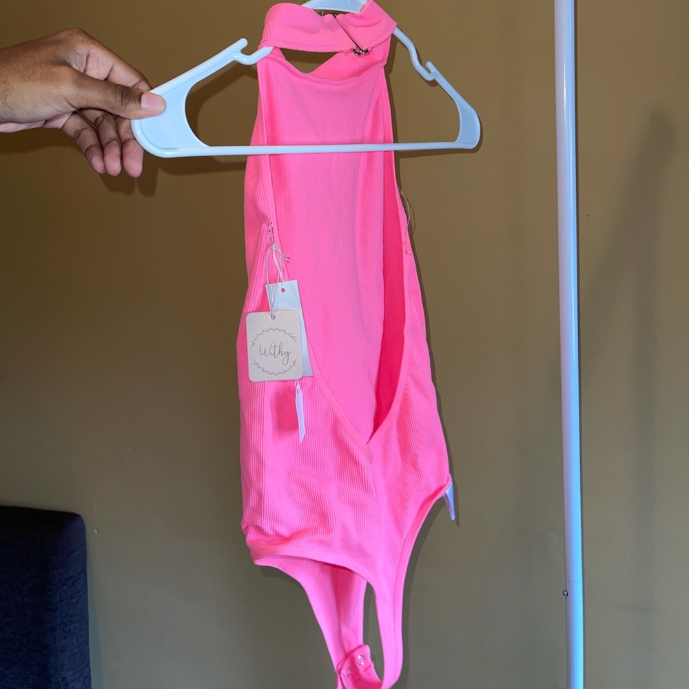 Hot Pink Bodysuit NWT